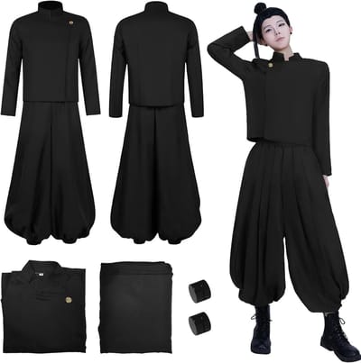 Anime Cosplay Kostuum voor Satoru Gojo, Toji Fushiguro en andere Jujutsu Kaisen Personages, Perfect voor Feesten en Evenementen