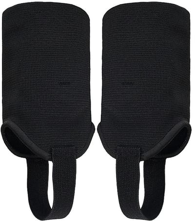 WiseGoods Premium Enkelbeschermer Voetbal / Volleybal - Enkel Bescherming Sport - Sporten - Anti-Collision Bandage - Zwart L