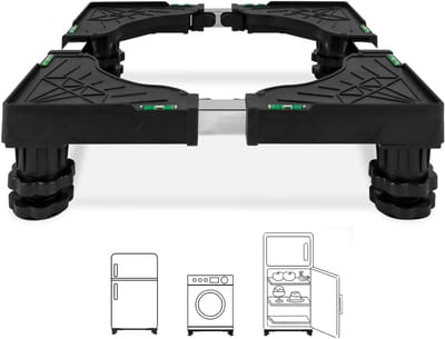 Wasmachine Verhoger - Wasmachine Opbouwmeubel - Wasmachine Sokkel - Kast - Geschikt voor Droger, Koelkast, Vaatwasser en Vriezer - Voor Bosch, Samsung, Miele, AEG, LG, Haier - Verstelbaar