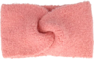 Haarsoires Haarband Twist 13cm – Soft – Gebreide Stof – Roze - Zachte Knoop Hoofdband - Haaraccessoire voor Dames & Meisjes