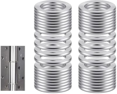 Set van 100 RVS M10 Vlakke Ringmoeren 10mm x 16mm voor Deuren, Meubels en Machines