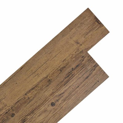 vidaXL - Zelfklevende - PVC - Vloerplanken - Walnootbruin - 30,5 - x - 61 - cm - 28 - st