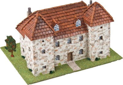 Domenech Frans Huis Bouwpakket - Steen - Gemiddelde moeilijkheidsgraad - 1:87