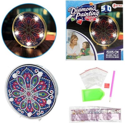 Diamond Painting Lamp Mandala