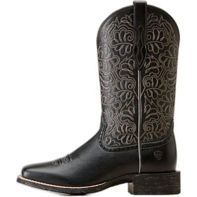 Ariat ROUND UP REMUDA Dames Western Rijlaars Zwart - 38 (5 UK)