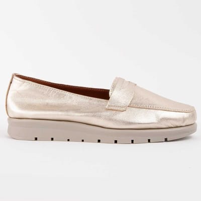 Purapiel Mocassin Meilis Goud