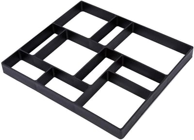 Betonmal voor Tuinpaden - Plastic Mallen voor Bestrating, Decoratieve Betonnen Tegels en Tuinontwerp