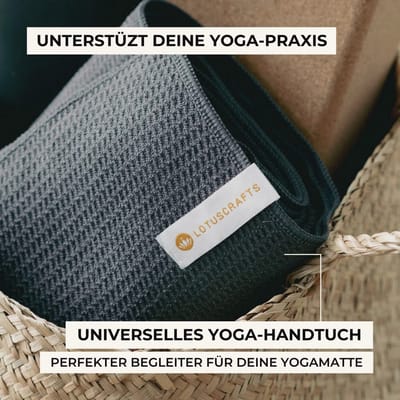 Yogahanddoek met Sterke Grip - Antislip en Sneldrogend Voor Hot Yoga