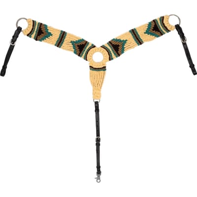 Ruw mohair jachtcollier voor paard Pool's
