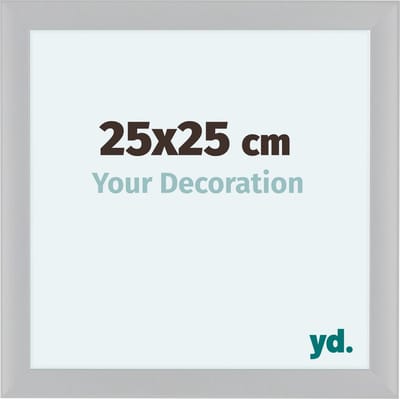 Your Decoration - Fotolijst 25x25 cm - MDF - Wit Hoogglans - Como