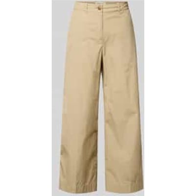 Broek in verkorte pasvorm met steekzakken