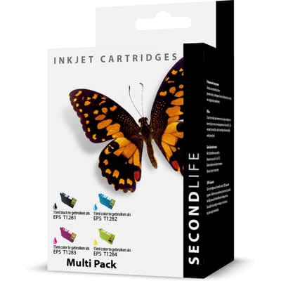SecondLife - Multipack Epson 1281  1282  1283 en 1284