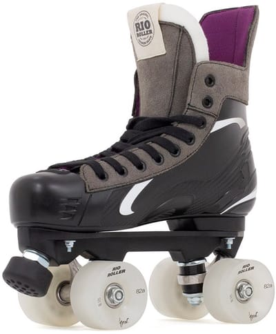 Rio Roller Hockey Quad Skates black