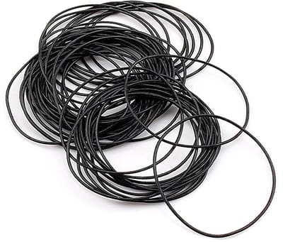 Dailygoods- O-ring Set 950 Stuks - Waterdichte Rubber O-ringen - Diverse Maten 12-30mm - Vervangingsringen - Geschikt voor Horloge Reparaties - Dikte 0.5mm - Seals
