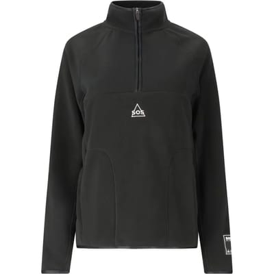 Fleece met halve rits voor dames SOS Munson