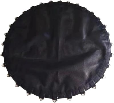 Trampoline Mat - Springmat Vervanging - Outdoor Plezier - Scheurbestendig Materiaal - 3 m Rond - Zwart