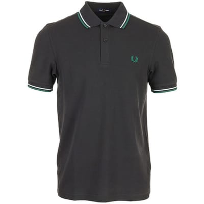 Polo Shirt Korte Mouw Fred Perry Twin Tipped