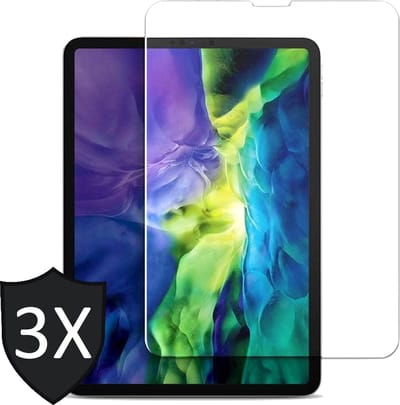 Screenprotector geschikt voor iPad Pro 2021 11 inch - Screen Protector Glas - 3 Stuks
