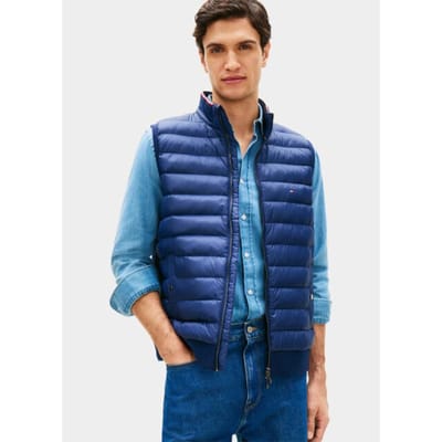 Tommy Hilfiger Bodywarmer heren mix media ess rwb vest mw0mw41441/dcc