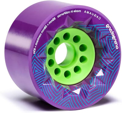 Skateboard Wielen - Longboard Wielen - Soepel Rijden - Afgeronde Rand - 85 mm - Paars