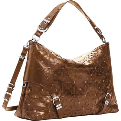Desigual schoudertas Coriolis Leiri Shoulder Bag Leather West bruine
