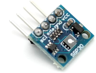 Luchtkwaliteitssensor Module - Gassensor TVOC eCO2 - IAQ Projecten - I2C Interface Compatibel - 3.3V 5V