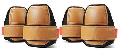 Leren kniebeschermers - Antislip, Machinewasbaar, Duurzaam, Grote Maat - Perfect als Cadeau voor Mannen