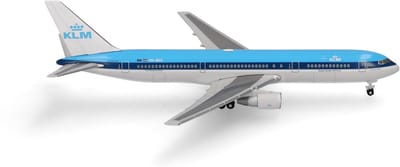 Boeing 767-300 Modelvliegtuig 1:500 Schaal Metalen Diecast Verzamelmodel Blauw Wit