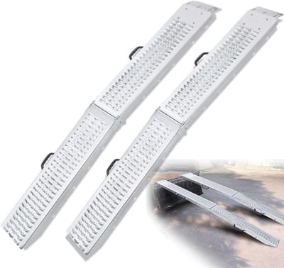 Opvouwbare Laadranden 180 cm - 400 kg - Verzinkt Staal - Antislip