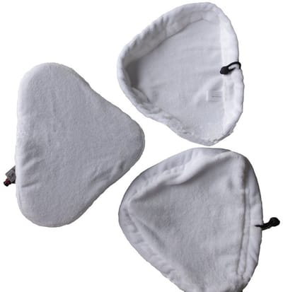 Geschikt voor H2O X5 Steam Mop Triangle Covers (3-pack) Geschikt voor Shark Steam Mop Covers & Cleaning Cloth Vervangingspads