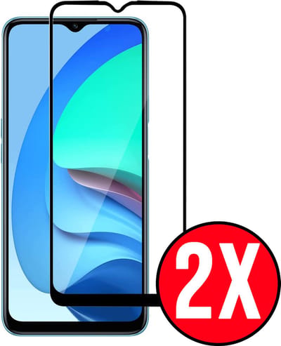 Casemania Glas Geschikt voor Oppo A78 5G Screenprotector Glas Gehard - Tempered Glass - Volledige Bescherming - 2 Stuks