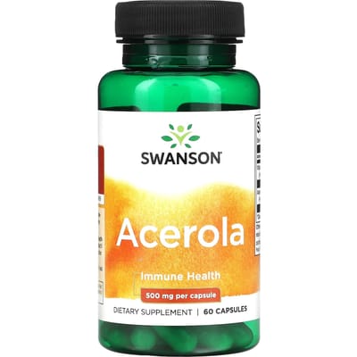 Acerola, 500 mg, 60 Capsules