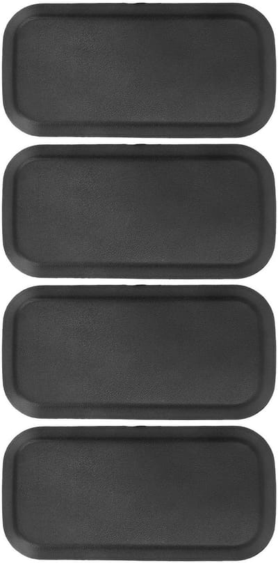 Allecto - High Temperature Resistant Seat Base Caps - Beschermende zitting - Set van 4 - Auto-accessoires - Geschikt voor T5 T5.1 T6 T6.1 - Voor ee...