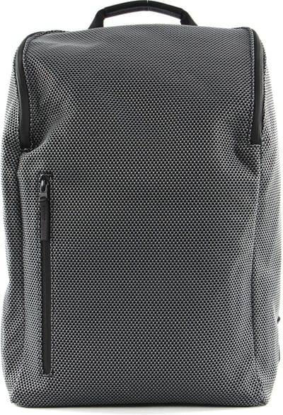 JOST Laptop rugzak Rugzak met laptopvak Mesh Man Daypack Backpack Silver Wit Zwart