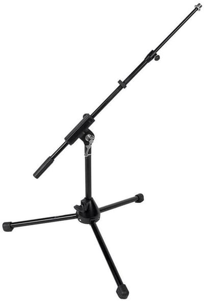 Boston MS-1315-BK Stage Pro Series microfoonstatief met hengel zwart