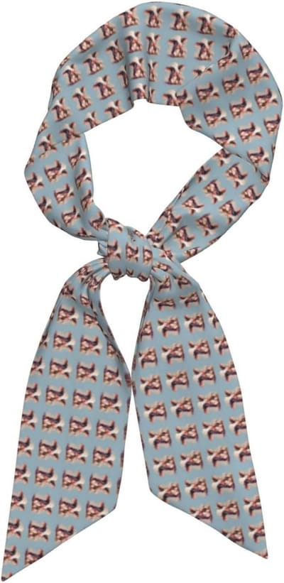 Dames Sjaal - Halsdoek Hoofdband - Dagelijkse Mode - Zijdezachte Satijnen Stof - 120 x 8 cm - Meerdere Kleuren