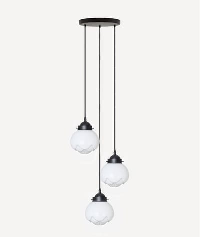 3 lichts hanglamp Paeonia - Art Deco Trade