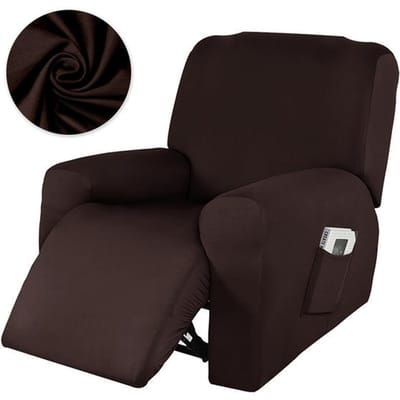 Gebreide Relaxbankhoes Stretch Bankbeschermer Voor Woonkamer Lazy Boy Relax Fauteuilhoezen 1 /2 /3 /4 Zits Voor Huisdecoratie 1 Seater