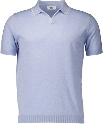 Gentiluomo poloshirt korte mouw lichtblauw