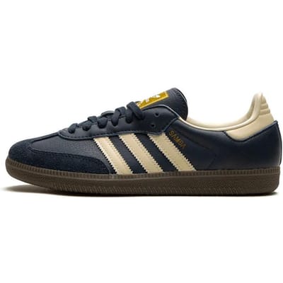 adidas Samba OG Night Navy Gum Unisex Sneakers Blauw Crème-Wit ID2056 40⅔ gray