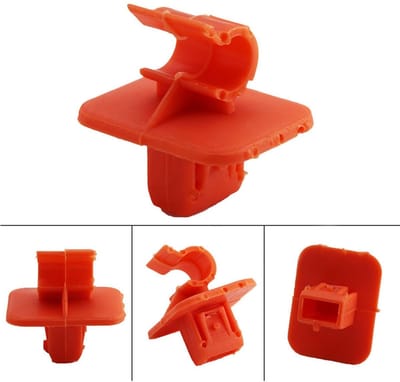 Dailygoods- Kapbevestigingsclip - Set van 2 - Geschikt voor Škoda Fabia/Octavia MK2 2004-2013 - Duurzaam - Eenvoudige installatie - Hoogwaardige kunststof - Motorkapclip