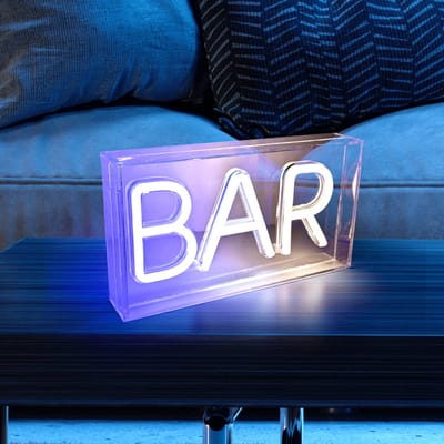 JUST LIGHT. GmbH LED tafellamp Neon Bar, USB