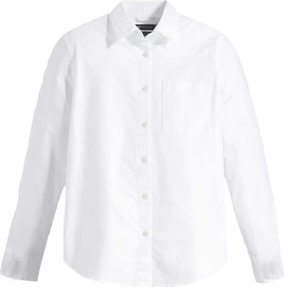 Dockers Original Overhemd Met Lange Mouwen Wit S Vrouw