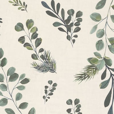 Natuur behang Profhome 782211-GU vliesbehang hardvinyl warmdruk in reliëf glad met bloemmotief mat grijs olijfgroen zwartgroen 5,33 m2