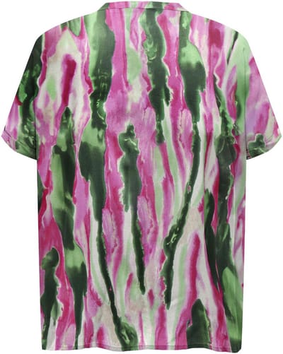 ONLY CARMAKOMA CARNATA DODIE IN ONE V-NECK TOP WVN Dames Top - Maat 46