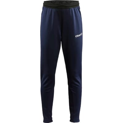 Craft Evolve Slim Sportbroek - Maat 134  - Unisex - navy 134/140