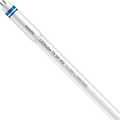 Philips - LED Buis T5 MASTER Instantfit (HF) High Output 10.5W 1600Lm - 4000k 840 Koel Wit | 55cm - Dimbaar - Vervangt 24W