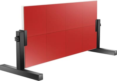 Tafeltennis Trainer - Rebound Board - Individuele Training - Compact Ontwerp - 66 x 40 x 33 cm - Rood