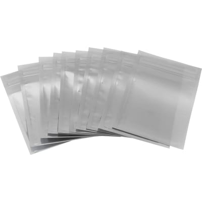 100 stuks/lot Antistatische opslagverpakkingszak Zip Lock Hersluitbaar zakje voor elektronische componenten