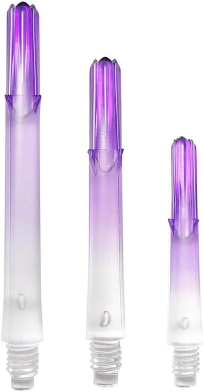 Dartshafts Lock Straight N9 TwinColor - Stevige Kunststof Scherpe Dartpijlen Accessoire